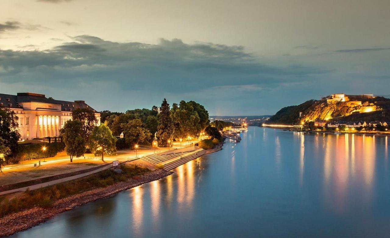 E"Stein 3 Zkb Terrasse Apartman Koblenz  Kültér fotó
