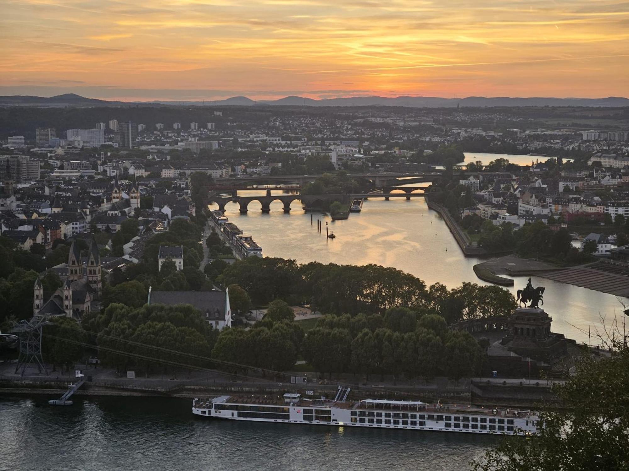 E"Stein 3 Zkb Terrasse Apartman Koblenz  Kültér fotó